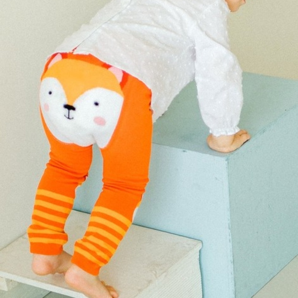 Little Fox Footless Tights Leggings